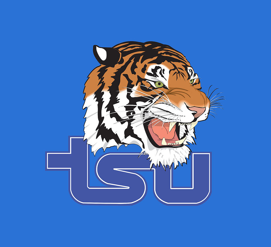 Tennessee State Tigers Logo Digital Art By Red Veles