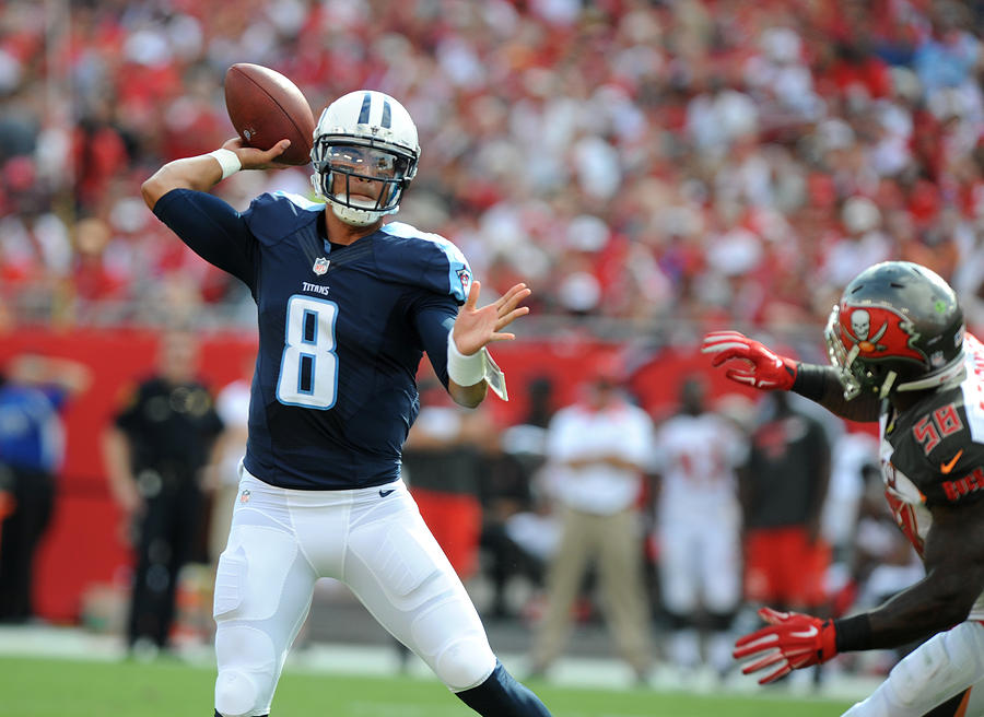 Tennessee Titans v Tampa Bay Buccaneers Photograph by Cliff McBride