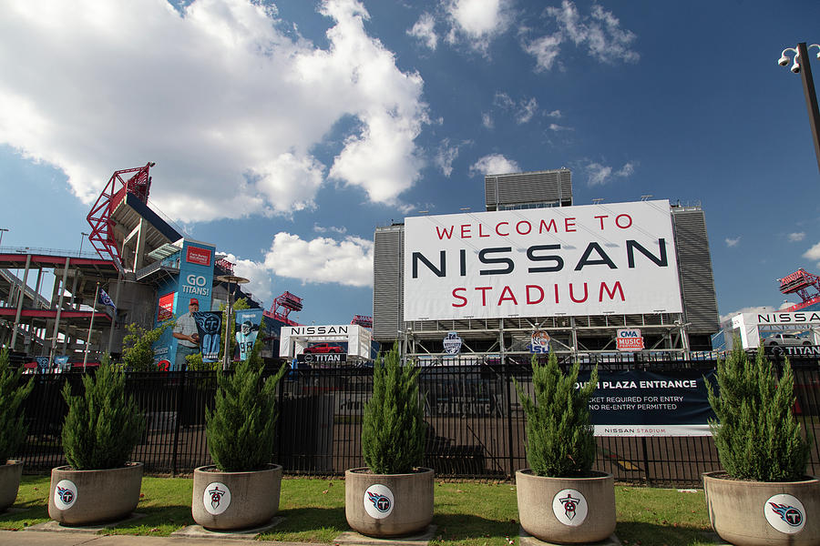 Tennessee Titians Nissan Stadium in Nashville Tennessee Photograph by Eldon McGraw