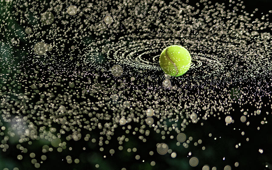 Tennis Ball Galaxy 2 Photograph