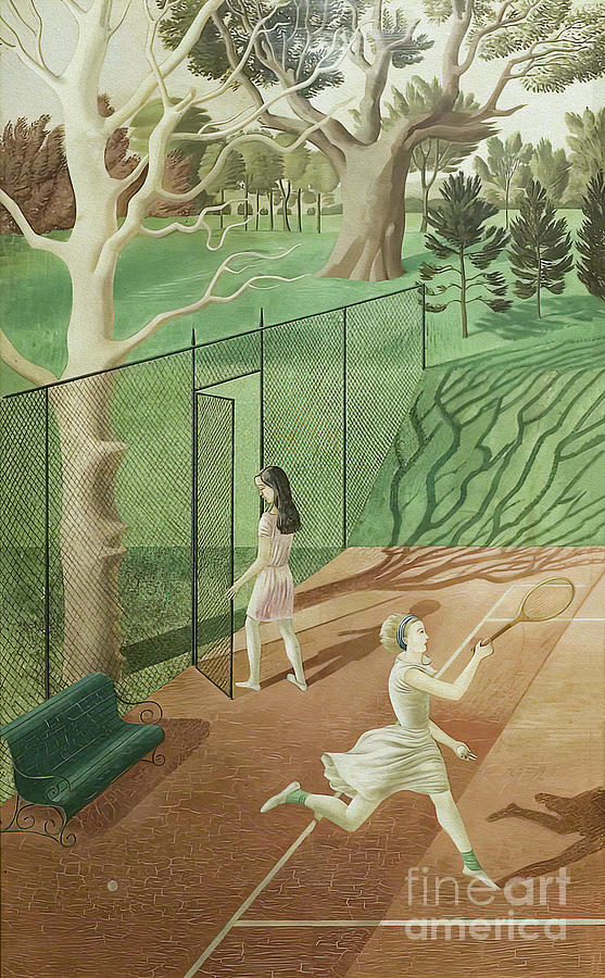 Tennis by Eric Ravilious Photograph by Jack Torcello