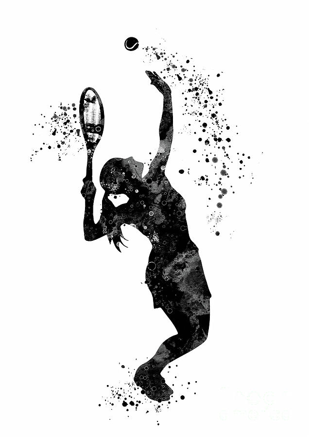 black and white tennis wallpaper