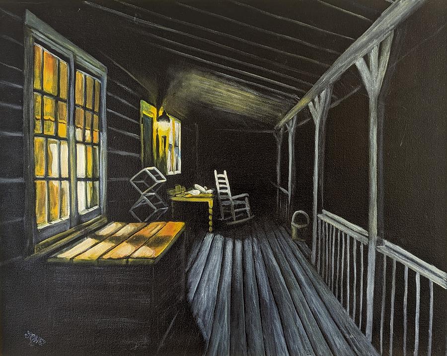 Tennssee Back Porch Painting by James Hey