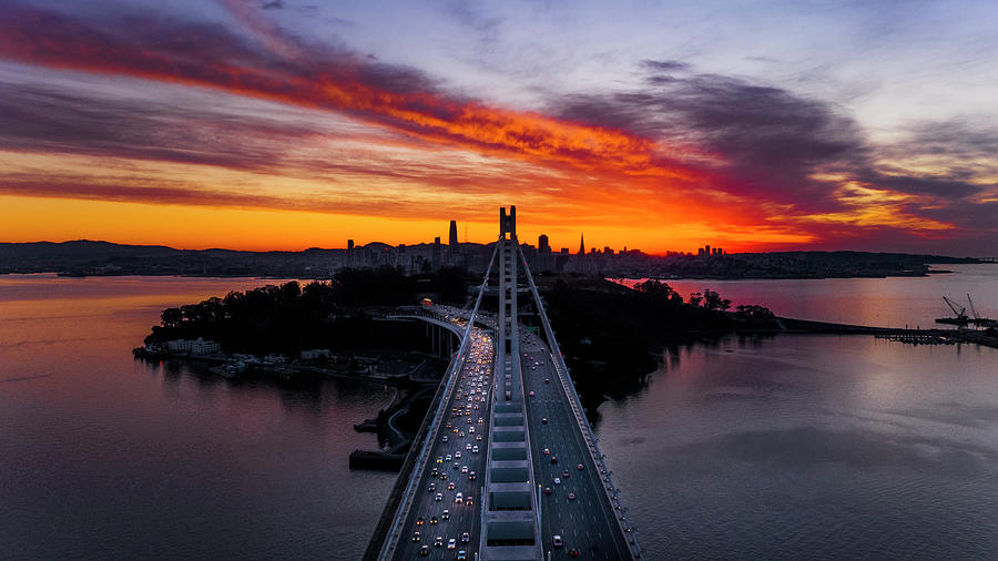 Tequila Sunset - San Francisco Bay Area Photograph by Vincent James ...