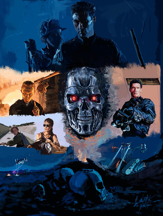 terminator 2 drawings