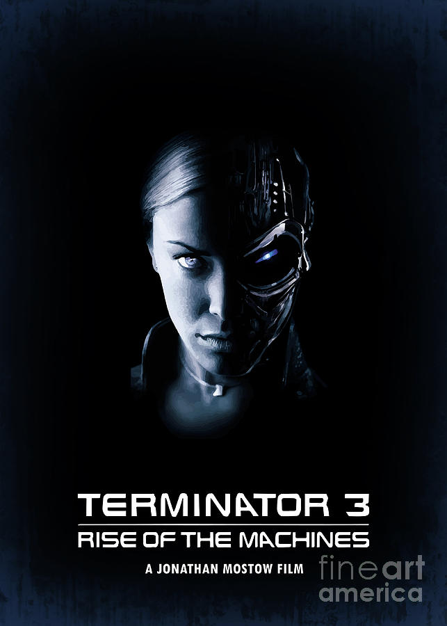 Arnold Schwarzenegger Digital Art - Terminator 3 Rise Of The Machines by Bo Kev