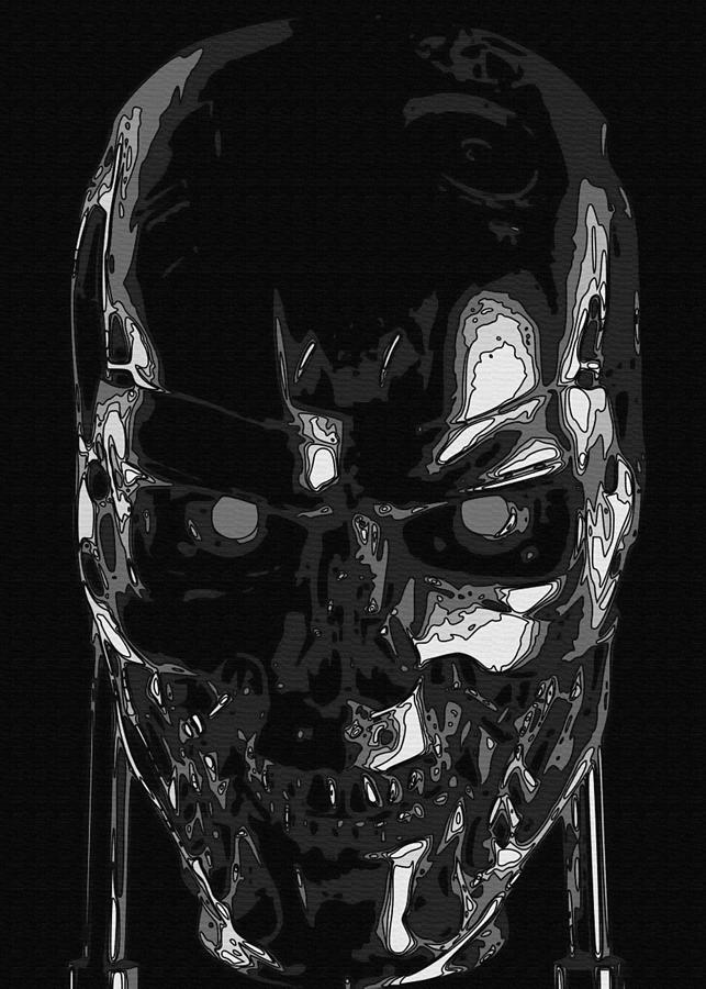 Terminator T800 Digital Art By Joseph Pattern