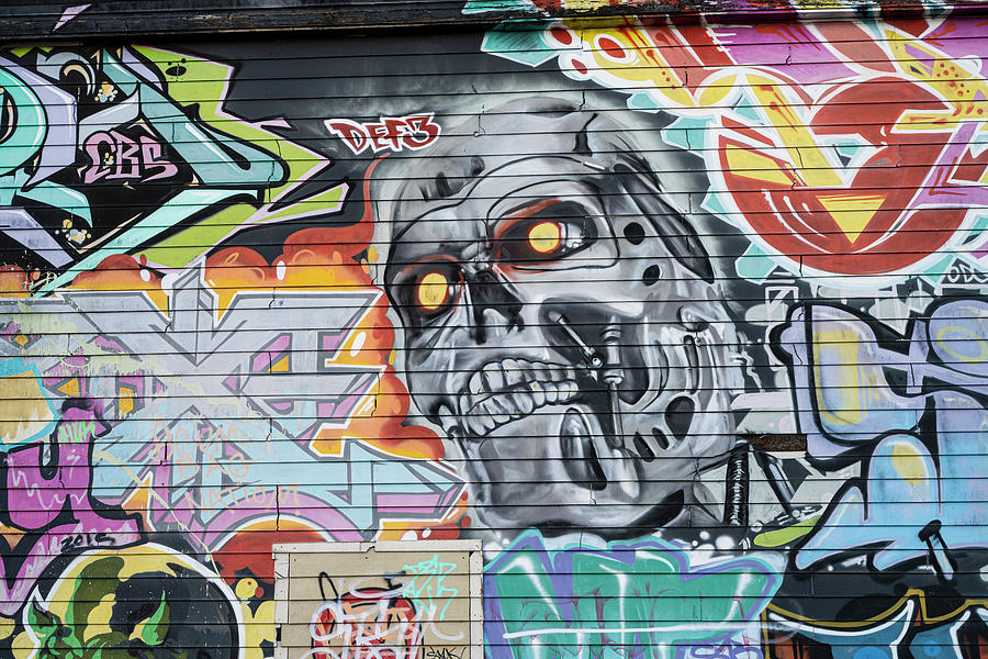 Terminator Wall Photograph by Bill Cubitt