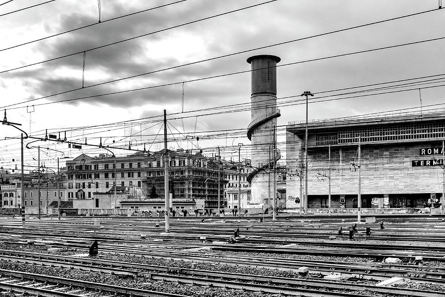 Italy, Rome - Termini railway station Photograph by Fabrizio Troiani