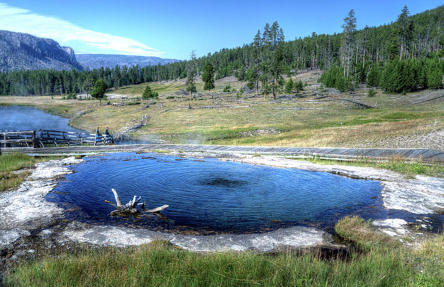 Terrace Hot Spring Photograph by Greg Sigrist