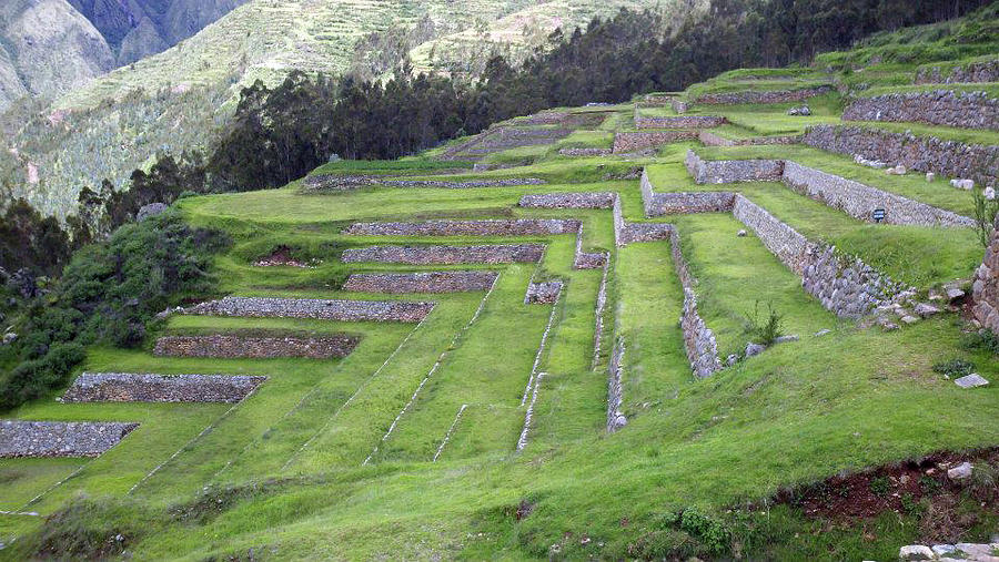 Terraces of Chinchero, Peru Photograph by Trevor Grassi
