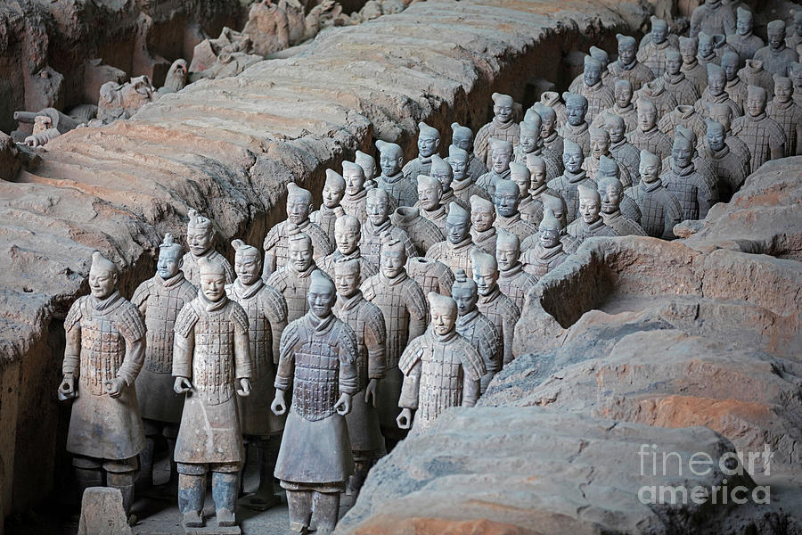 Terracotta Army, China Photograph by Arterra Picture Library