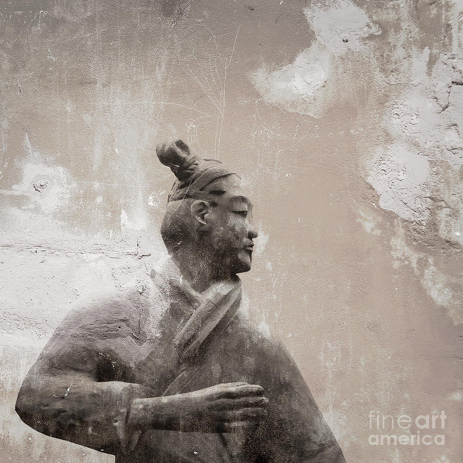 Terracotta warrior Photograph by Delphimages Photo Creations