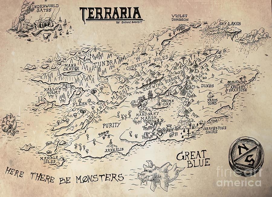 terraria world map download 1.3