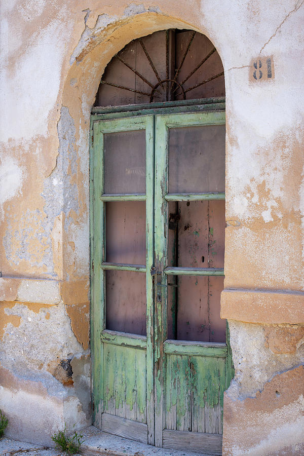 Terrasini Door Photograph by Georgia Clare