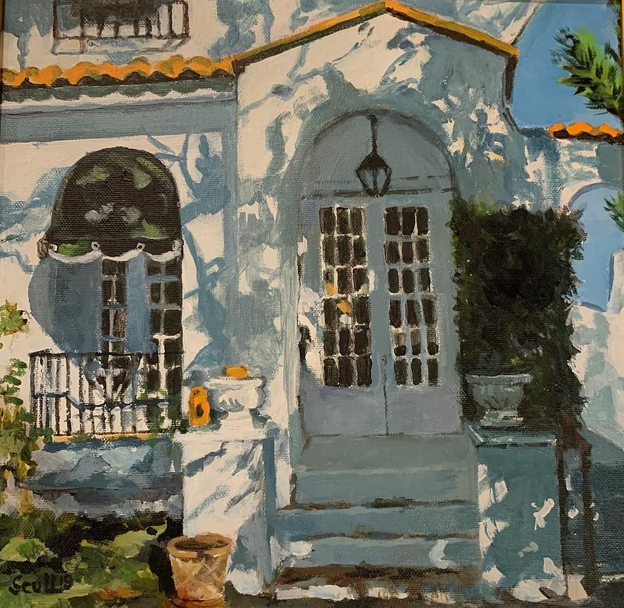 Terrasitas House Painting by Judith Scull
