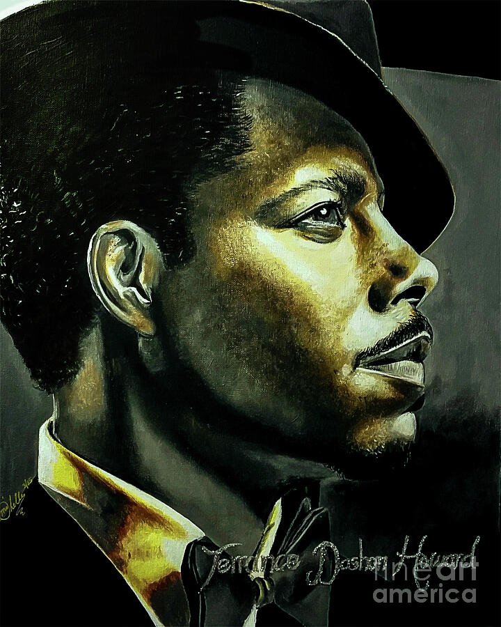 Terrence D. Howard Painting by Michelle Brantley