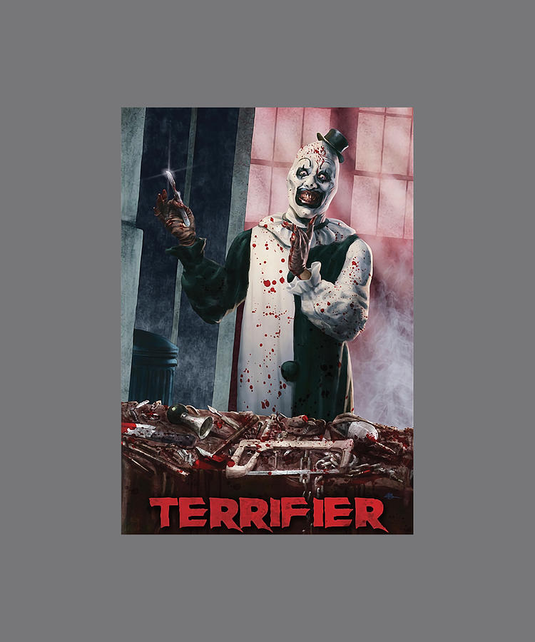 Terrifier art the clown horror movie slasher Painting by Davis Davies ...