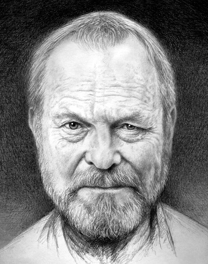 Terry Gilliam Drawing by Michael Lightsey