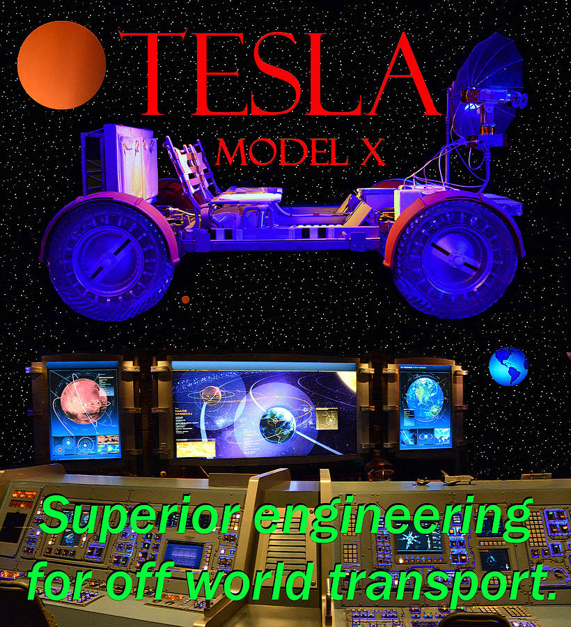Tesla Model X Add Mixed Media