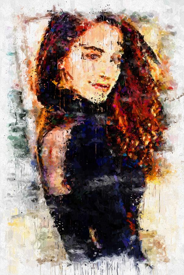 Tetiana Gaidar Painting by Rosie Boehm - Fine Art America