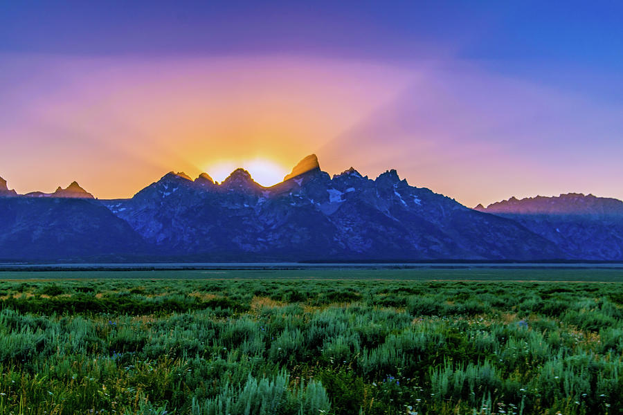 Teton Glow Photograph by Flowstate Photography