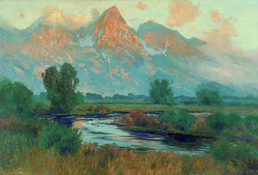 Teton Range Painting