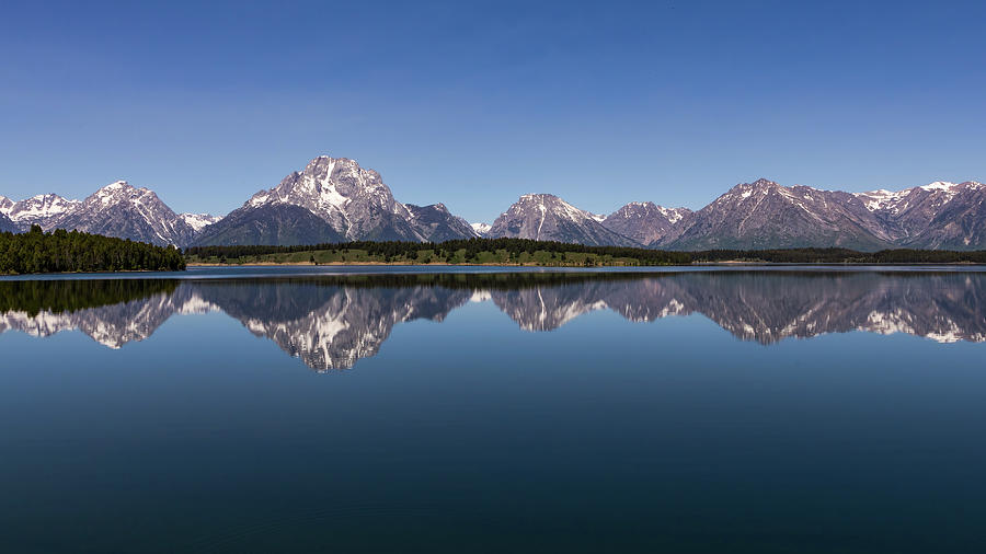 Teton Reflection  Photograph by James Marvin Phelps