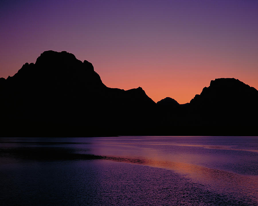 Tetons at Sunset Photograph by Rod Kaye