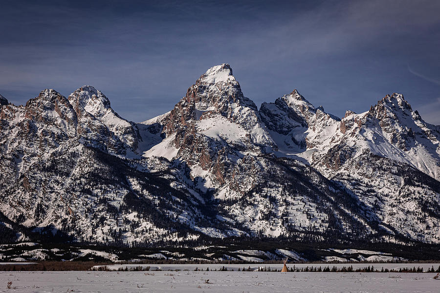 Tetons in Winter Photograph by Brian Anderson Tetons in Winter Photograph by Brian Anderson