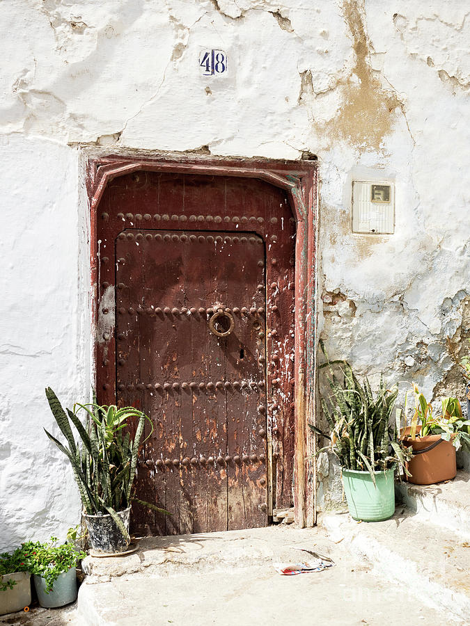 Tetouan Door 02 Photograph by Rick Piper Photography