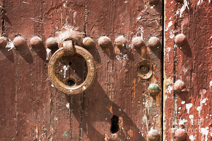 Tetouan Door Knocker 01 Photograph by Rick Piper Photography