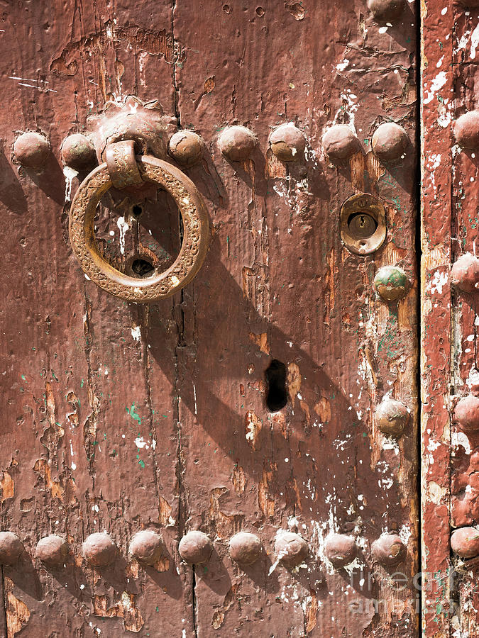 Tetouan Door Knocker 02 Photograph by Rick Piper Photography