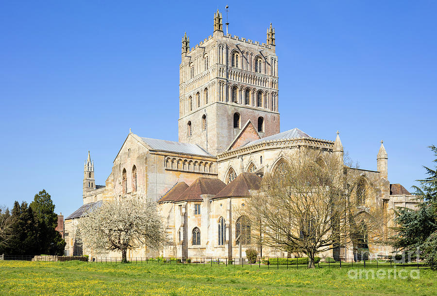 Tewkesbury Abbey, Gloucestershire, England, GB, UK Photograph by Neale And Judith Clark