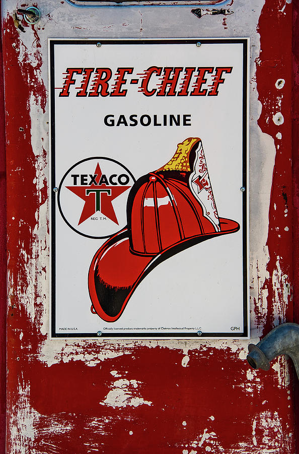 Texaco Fire Chief Gasoline Photograph by Adam Reinhart
