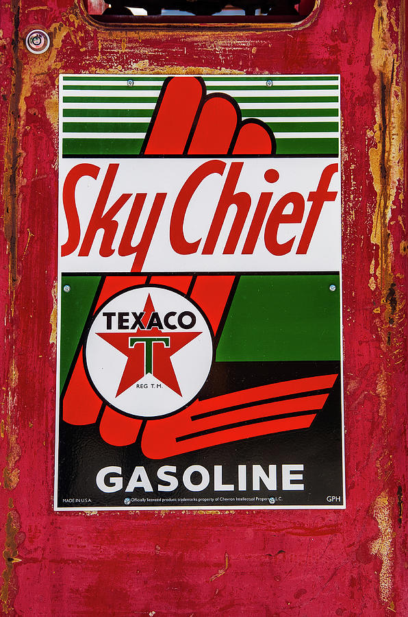 Texaco Sky Chief Gasoline Photograph by Adam Reinhart