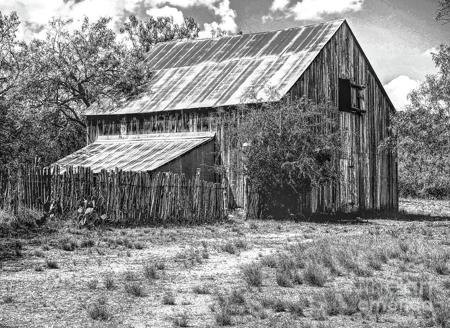 Texas Abandoned Barn Photograph