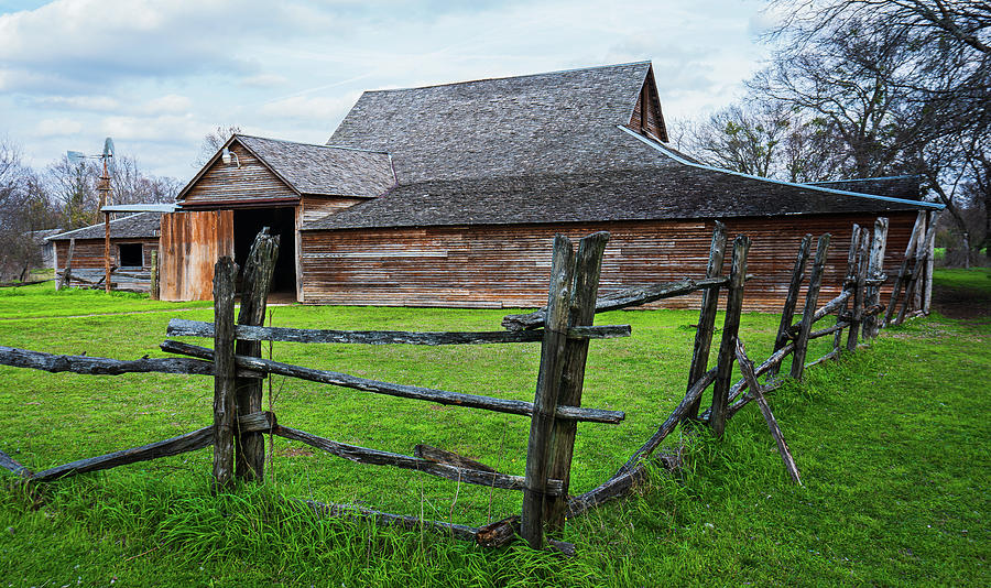 Historic Texas Barn Photograph by Ron Long Ltd Photography