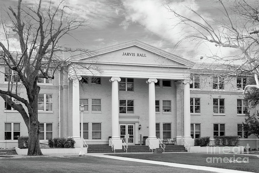 Texas Christian University Jarvis Hall Photograph by University Icons