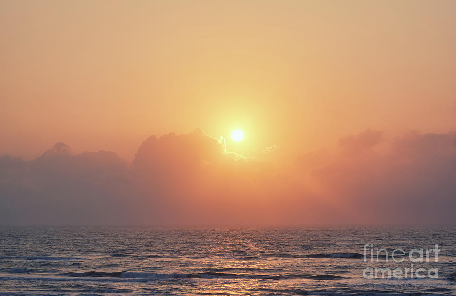 Texas Coast Sunrise Photograph by Andrea Anderegg