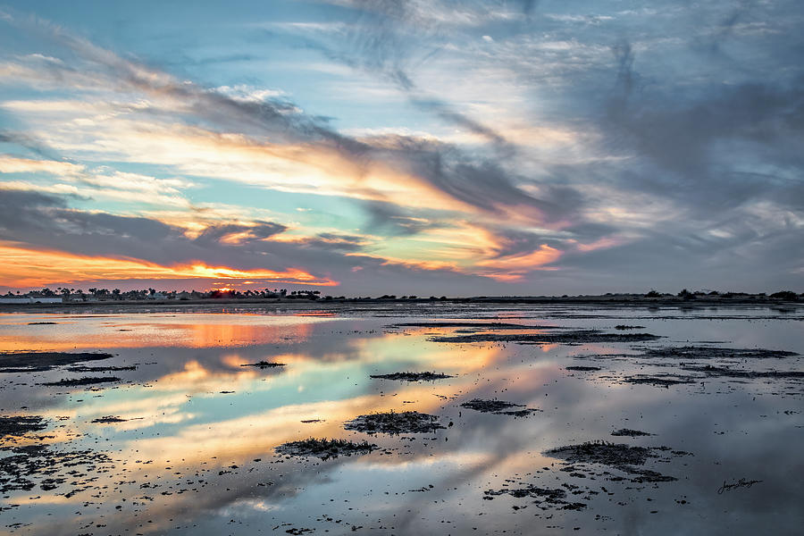 Texas Coastal Sunset Photograph by Jurgen Lorenzen