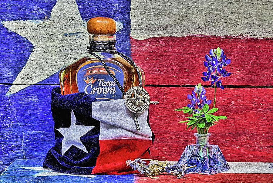 Texas Crown Digital Art by JC Findley