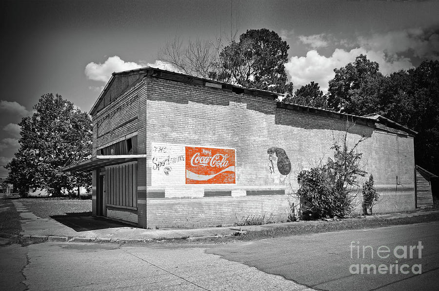 Texas Forgotten - Abandoned Store I Selective Photograph by Chris Andruskiewicz