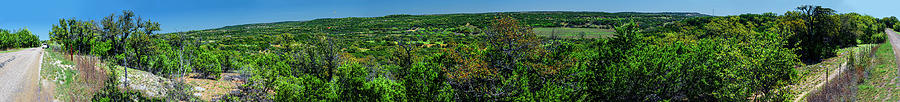 Texas Hill Country 180 Panorama 2015 Photograph by Greg Reed