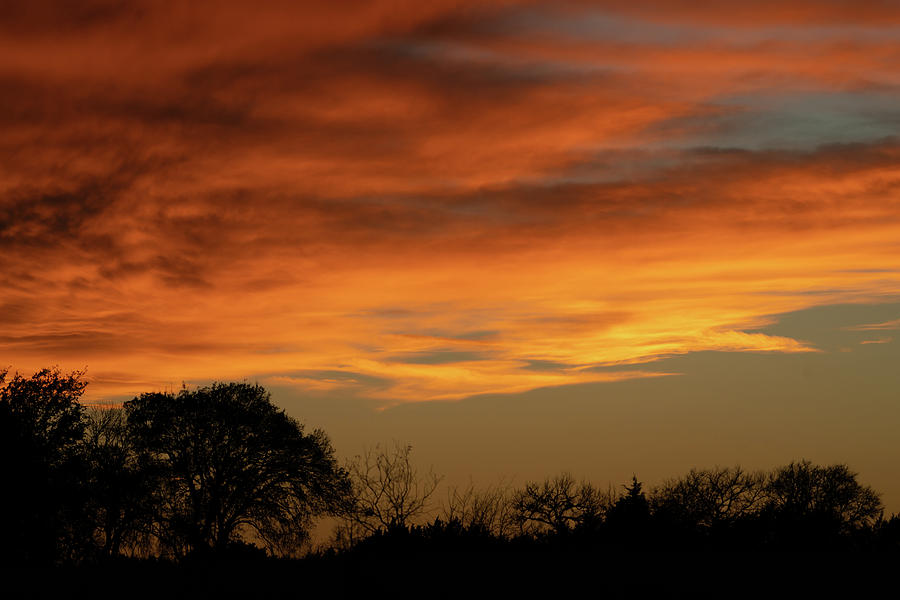 Texas Hill Country Sunset 3 Photograph by Ron Long Ltd Photography