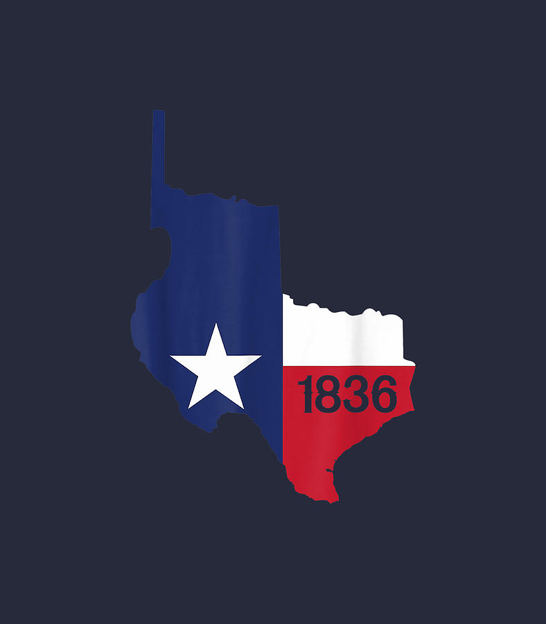 Texas Independence Day 1836 Texas Flag Independence Day Digital Art by ...