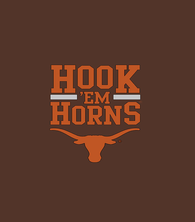 Texas Longhorns Hook Em Horns Apparel Digital Art By Bailek Aryia - Pixels