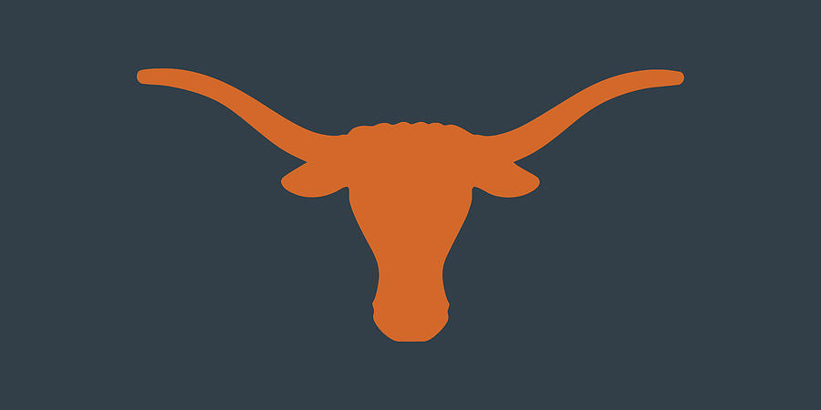 Texas Longhorns Logo Digital Art By Red Veles