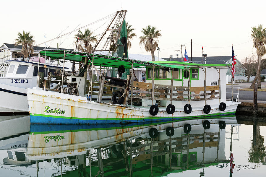 Texas Oyster Boat Photograph by Ty Husak