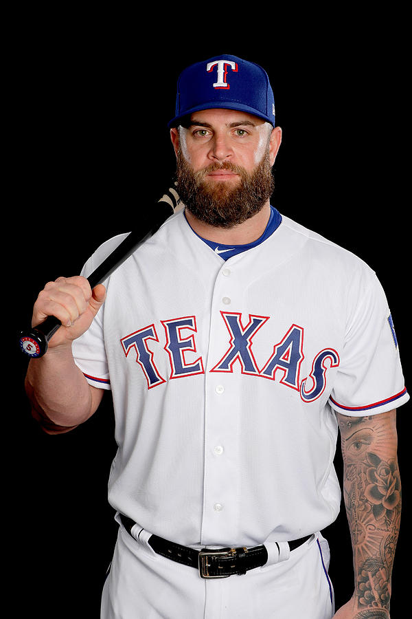 Texas Rangers Photo Day Photograph by Jamie Squire Texas Rangers Photo Day Photograph by Jamie Squire